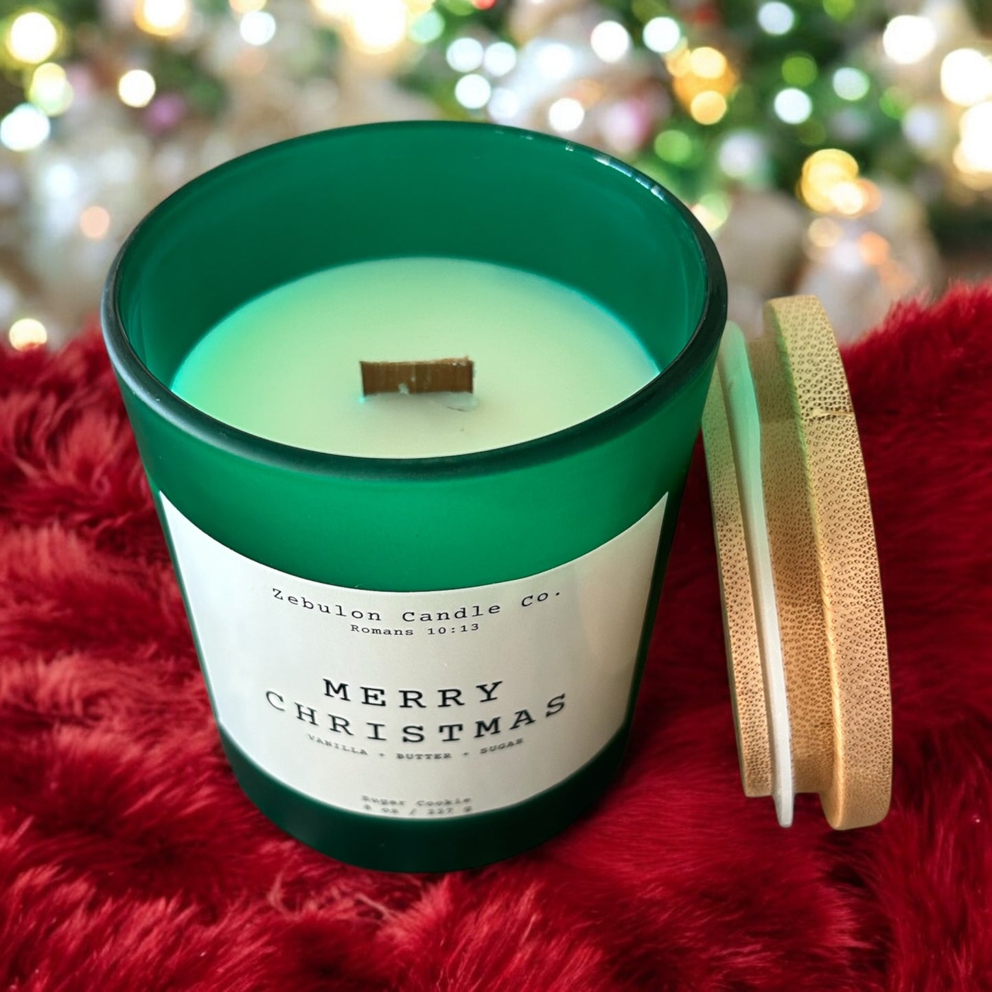 Merry Christmas Candle