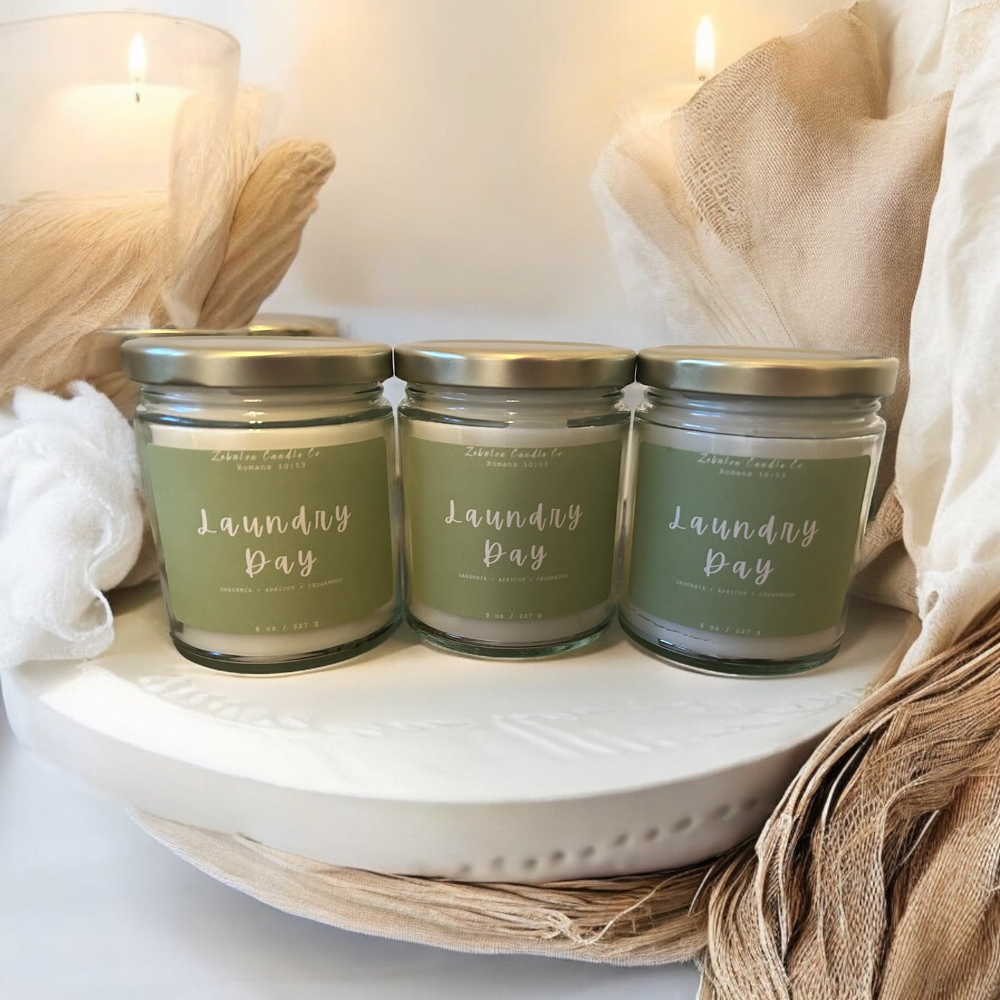 Laundry day Candle