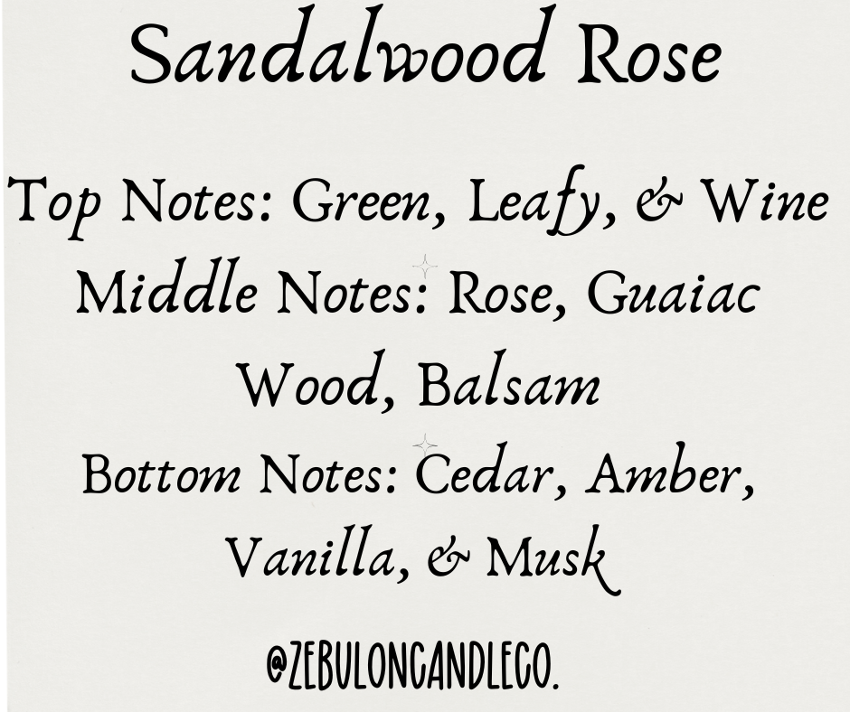 Sandalwood Rose Powdered Laundry Detergent