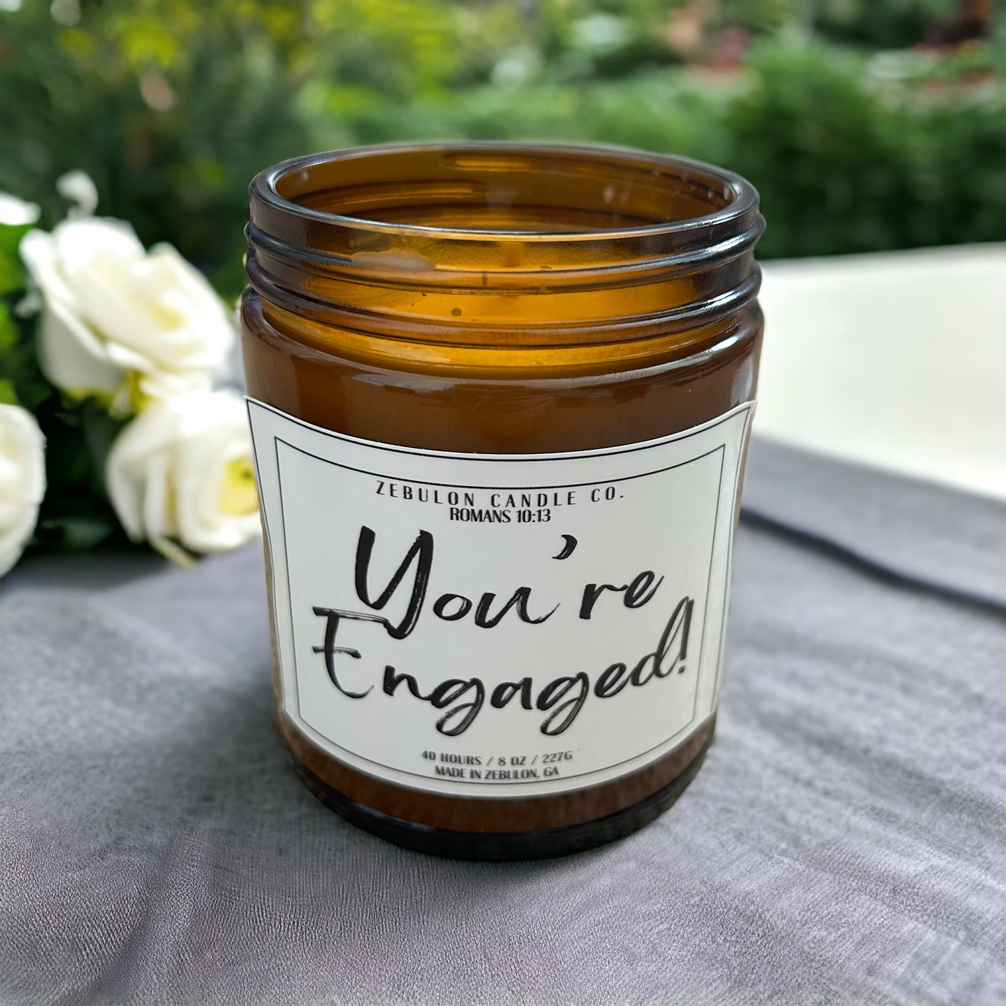 You’re Engaged Candle