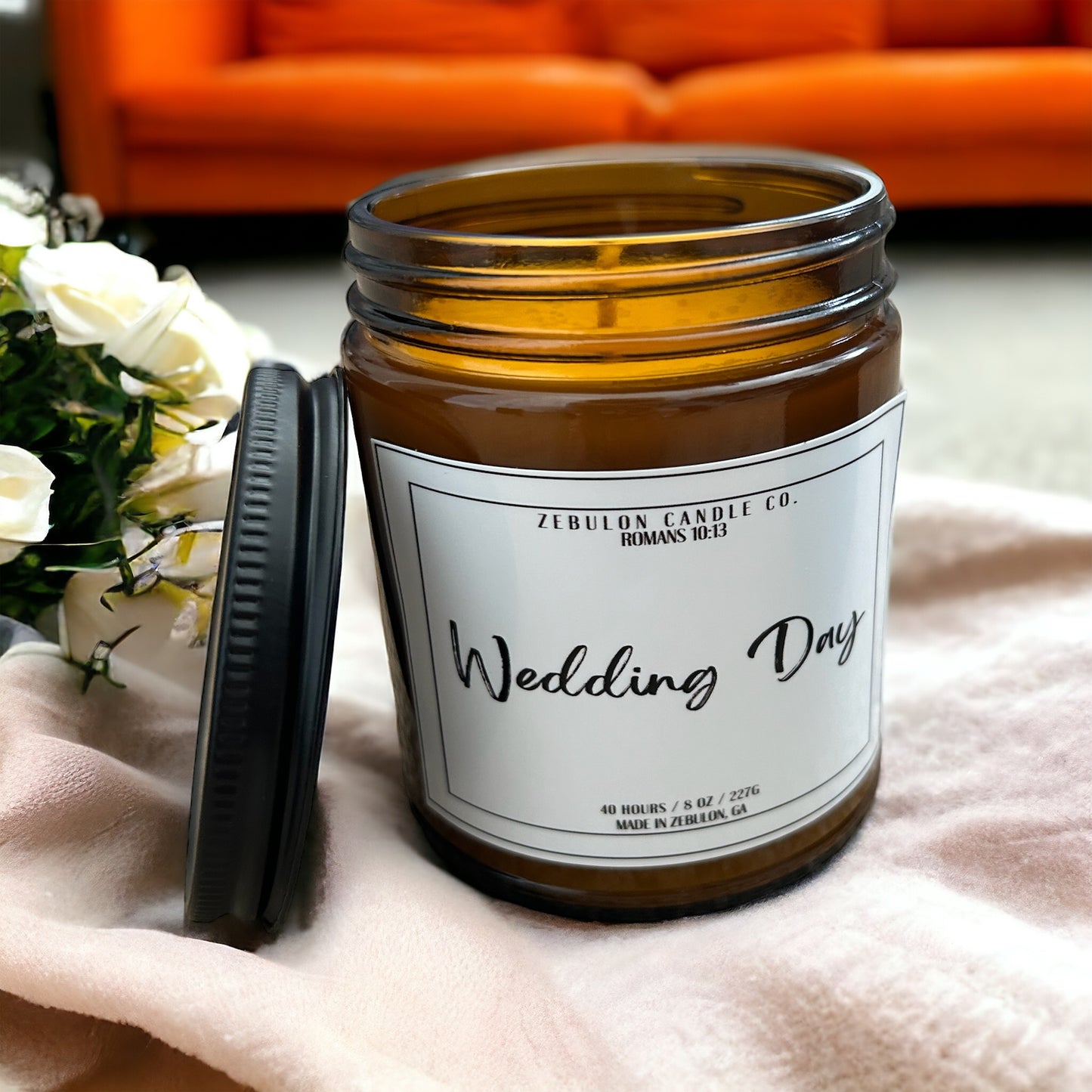 Wedding Day Candle