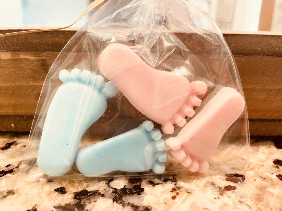 Baby Feet soap favors