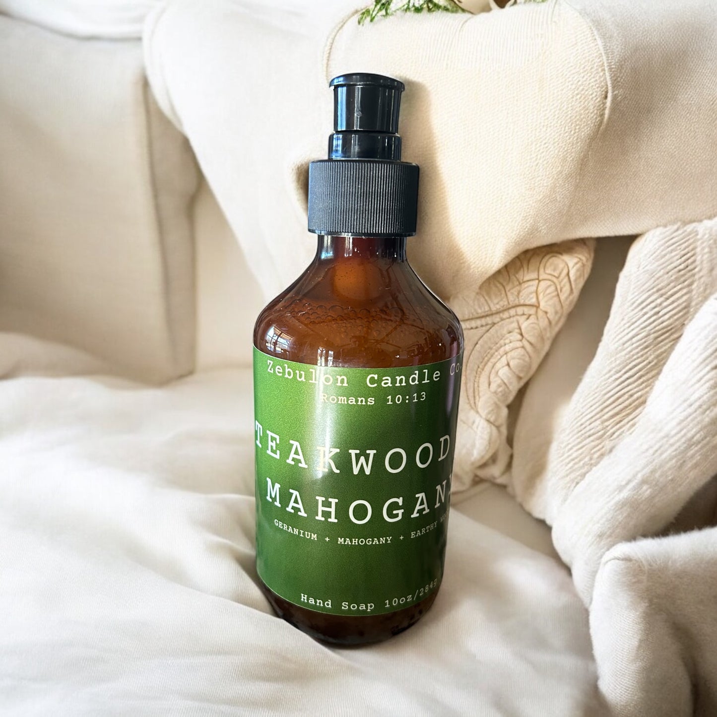 Teakwood & Mahogany Hand Soap